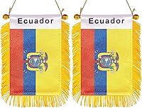 Vista 8 de ZXvZYT Bandera colgante de ventana de Cuba de 3 x 5 pulgadas, mini banderas cubanas para automóvil, decoración de espejo retrovisor, con ventosa