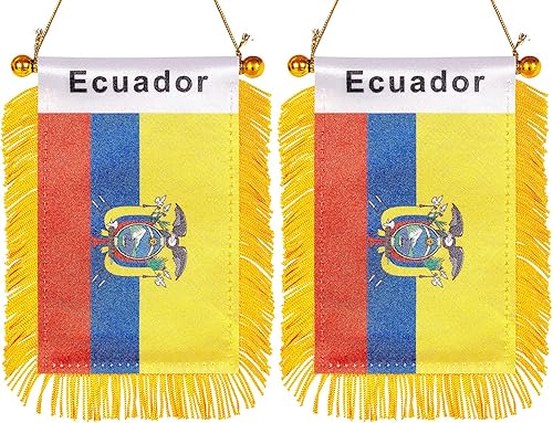 Miniatura 104 de ZXvZYT Bandera argentina colgante de ventana argentina de 3 x 5 pulgadas, mini banderas argentinas para decoración de espejo retrovisor, con ventosa