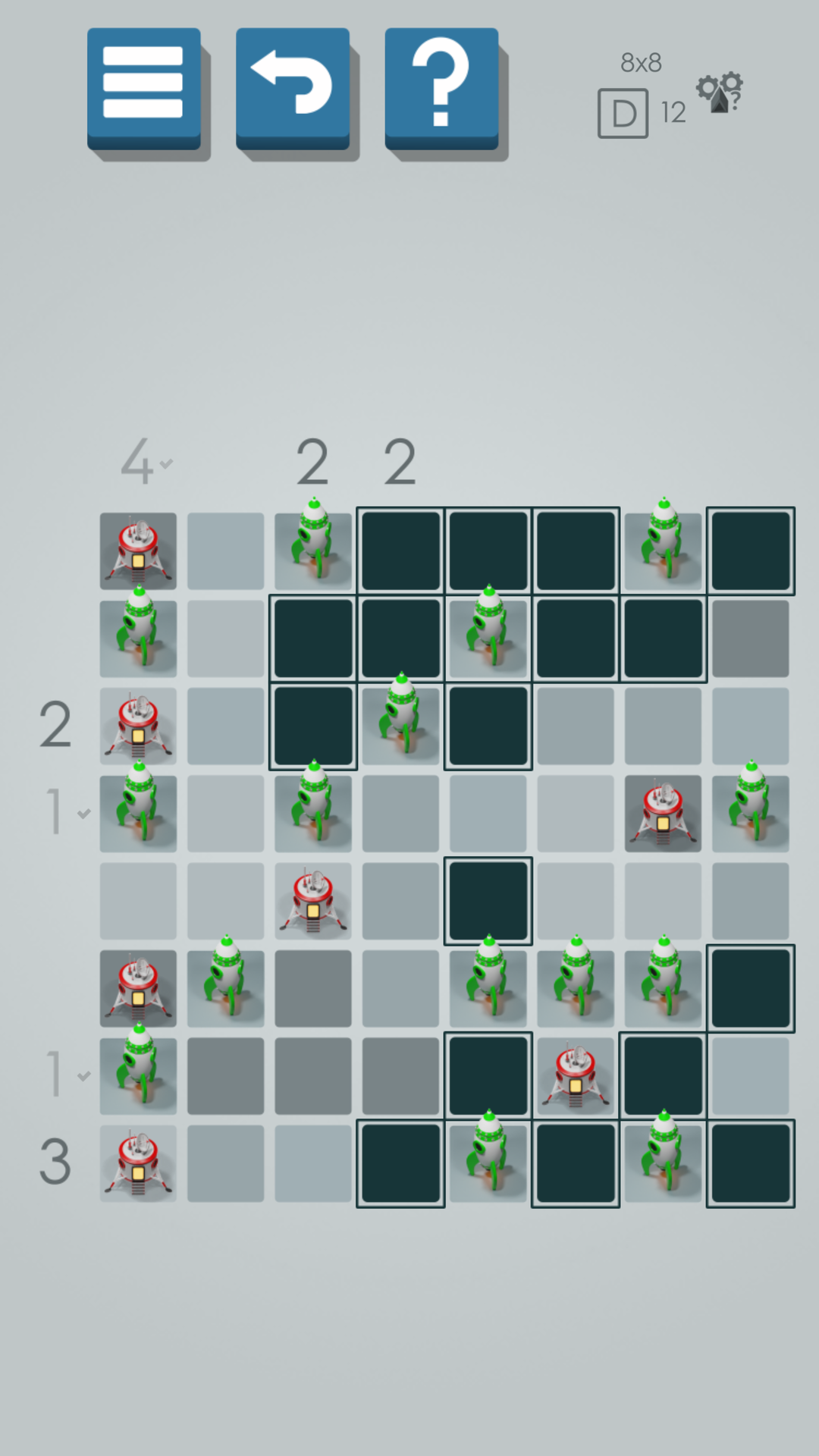 Tents and Trees for Android