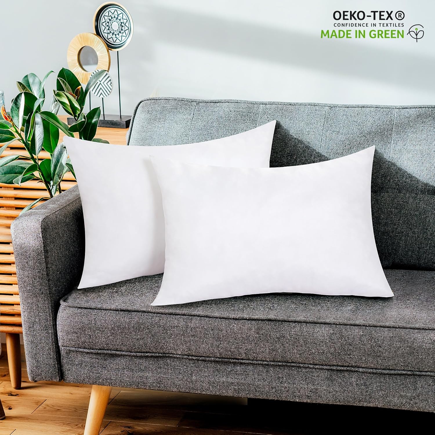 Transform Your Space with ROYALE LINENS Down Alternative Pillow Inserts: A Cozy Review!