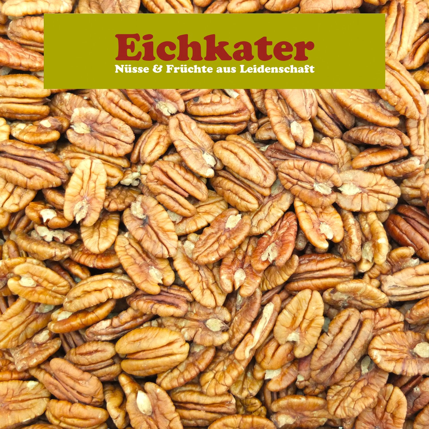 Eichkater Pecannüsse ohne Schale halbiert natur 6er-Pack (6x350g)