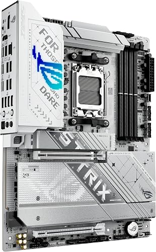 ASUS ROG Strix X870-A Gaming WiFi, AMD ATX motherboard, 16+2+2 power stages, DDR5 slots, four M.2 slots, PCIe 5.0 with full support for next-gen GPUs, WiFi 7, USB 20Gbps w/ PD 3.0 up to 30W - 6