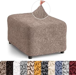 Paulato BY Ga.I.Co. Ottoman Slipcovers - 1-Piece Furniture Protector - Form Fit…