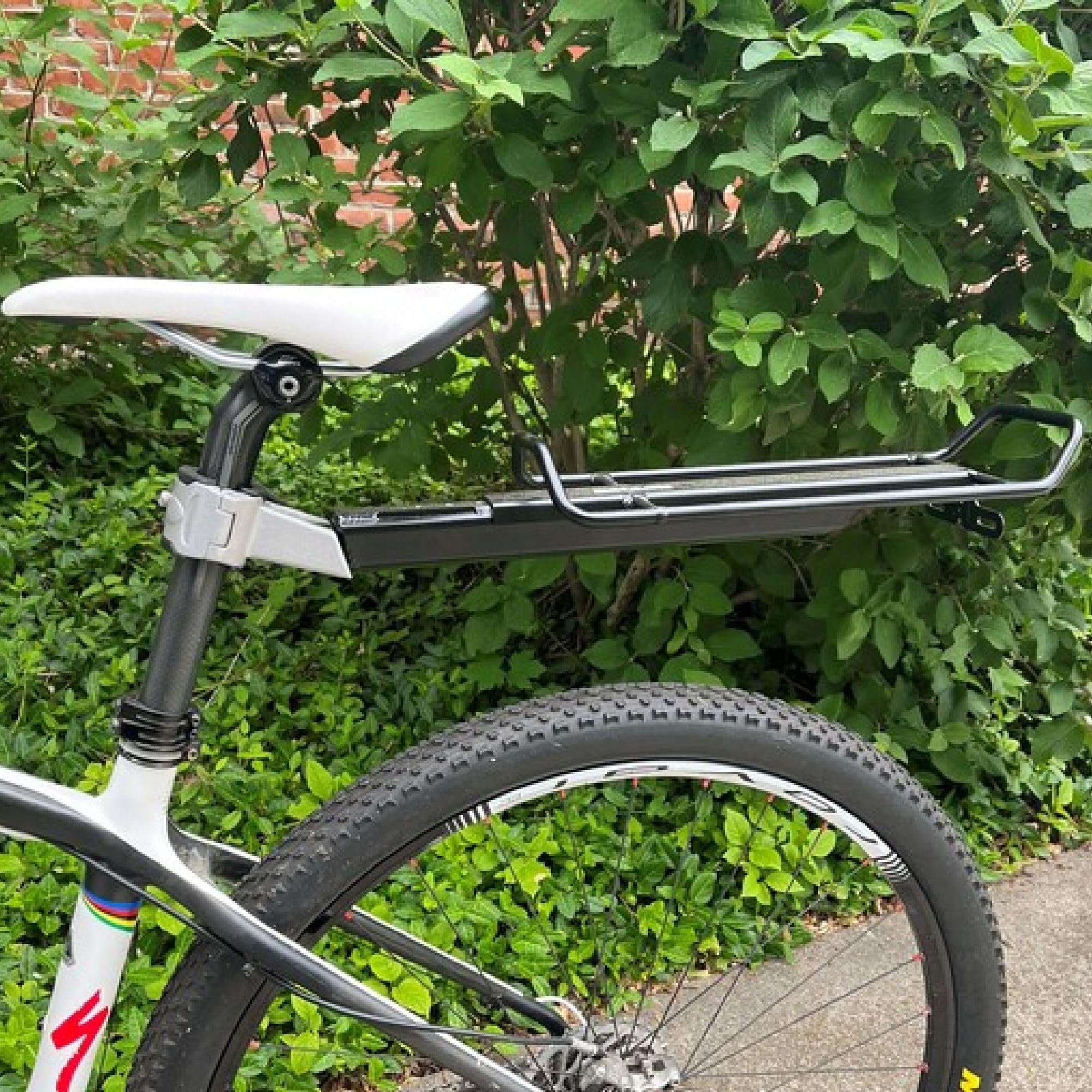 BiKase EZ Clamp Post Mount Rear Bicycle Rack - 2054