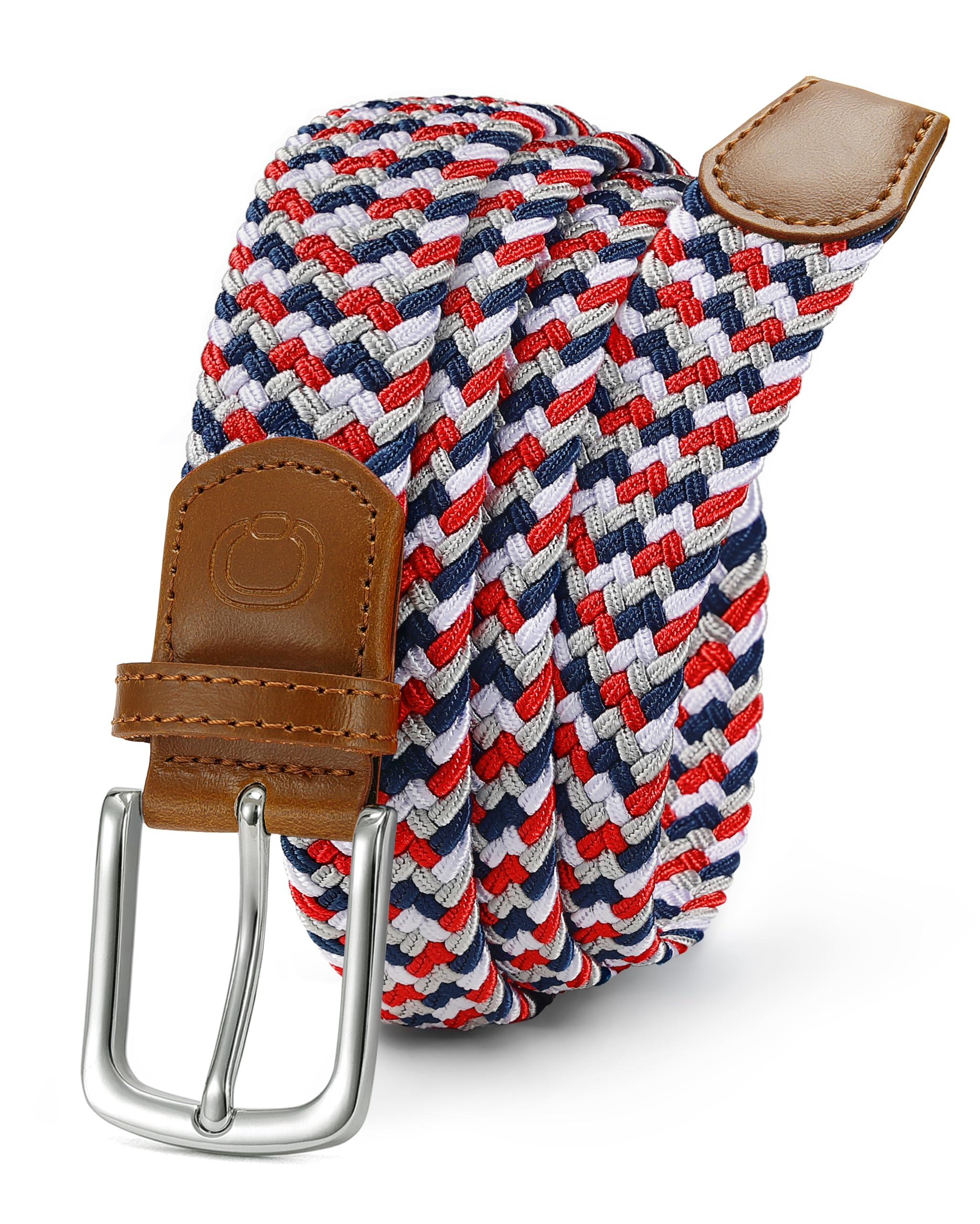 CHAOREN Stretch Belt for Men - Elastic Belt for Golf &amp; Casual Wear