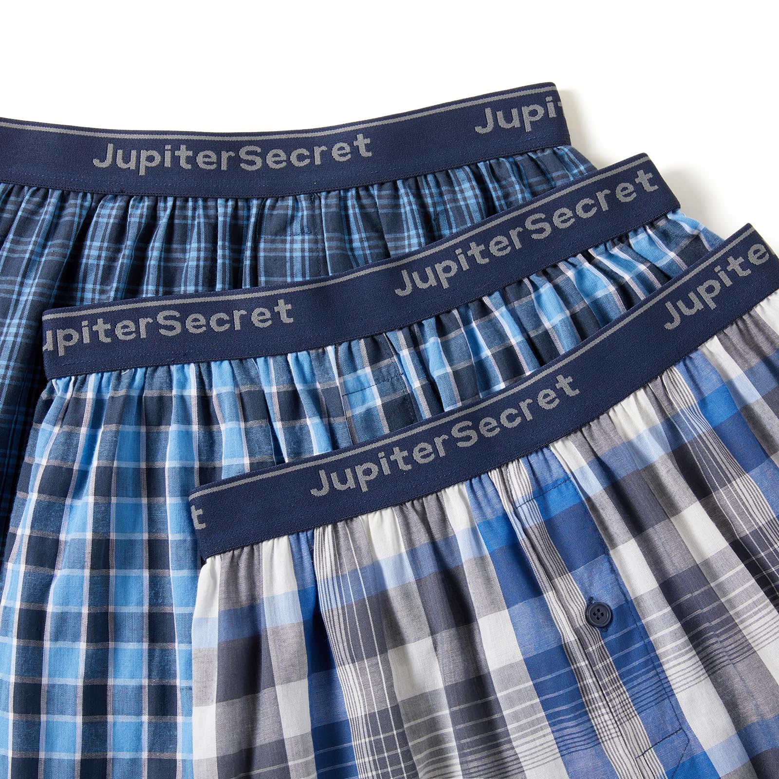 Calzoncillos Bóxer para Hombre 100% Algodón, Suaves Y Transpirables, En Paquetes de 5 Y 10