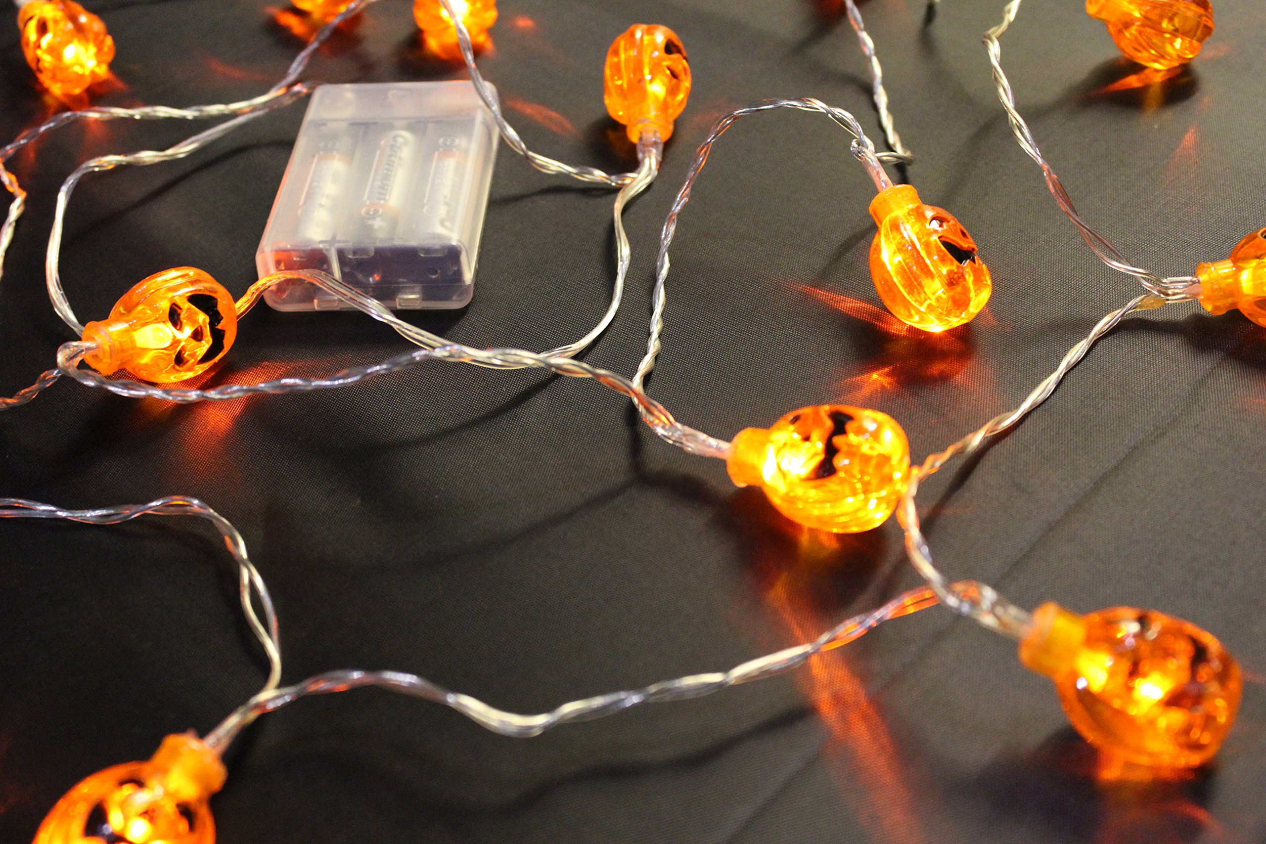 Guirlande Lumineuse Citrouille DéCor Halloween, LumièRe D'Halloween à