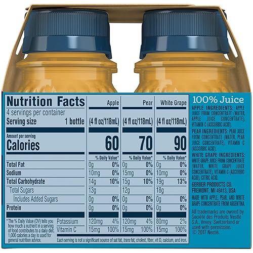 Miniatura 4 de Gerber Juice Fruit Variety Pack de 10