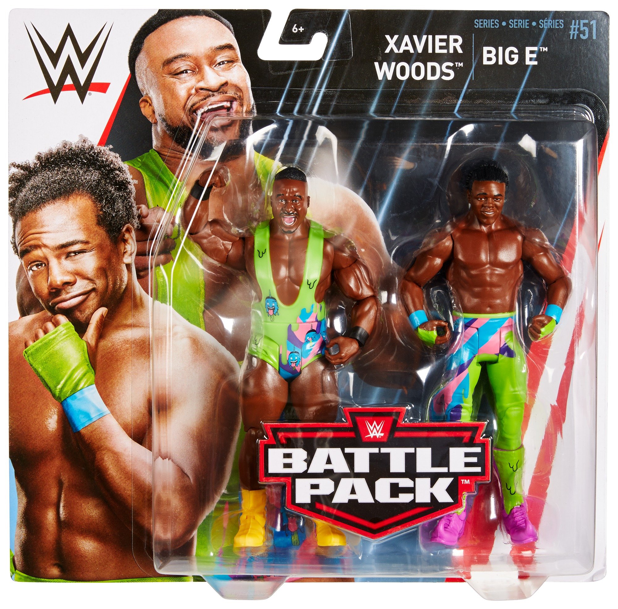 Amazon.com: WWE Big E & Xavier Woods 2-Pack : Everything Else