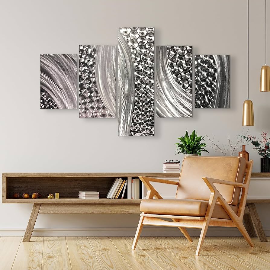 メタルアートパネル モダンインテリア Vortex Radiant Velocity