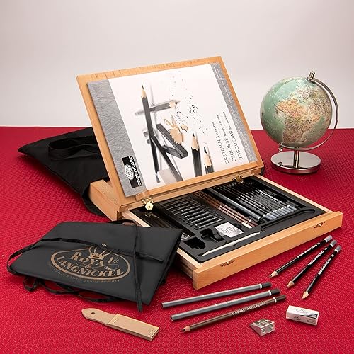 Miniatura 3 de Royal & Langnickel Juego de arte de caballete con bolsa fácil de almacenar