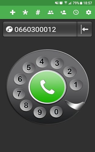 Old Phone Rotary Dialer