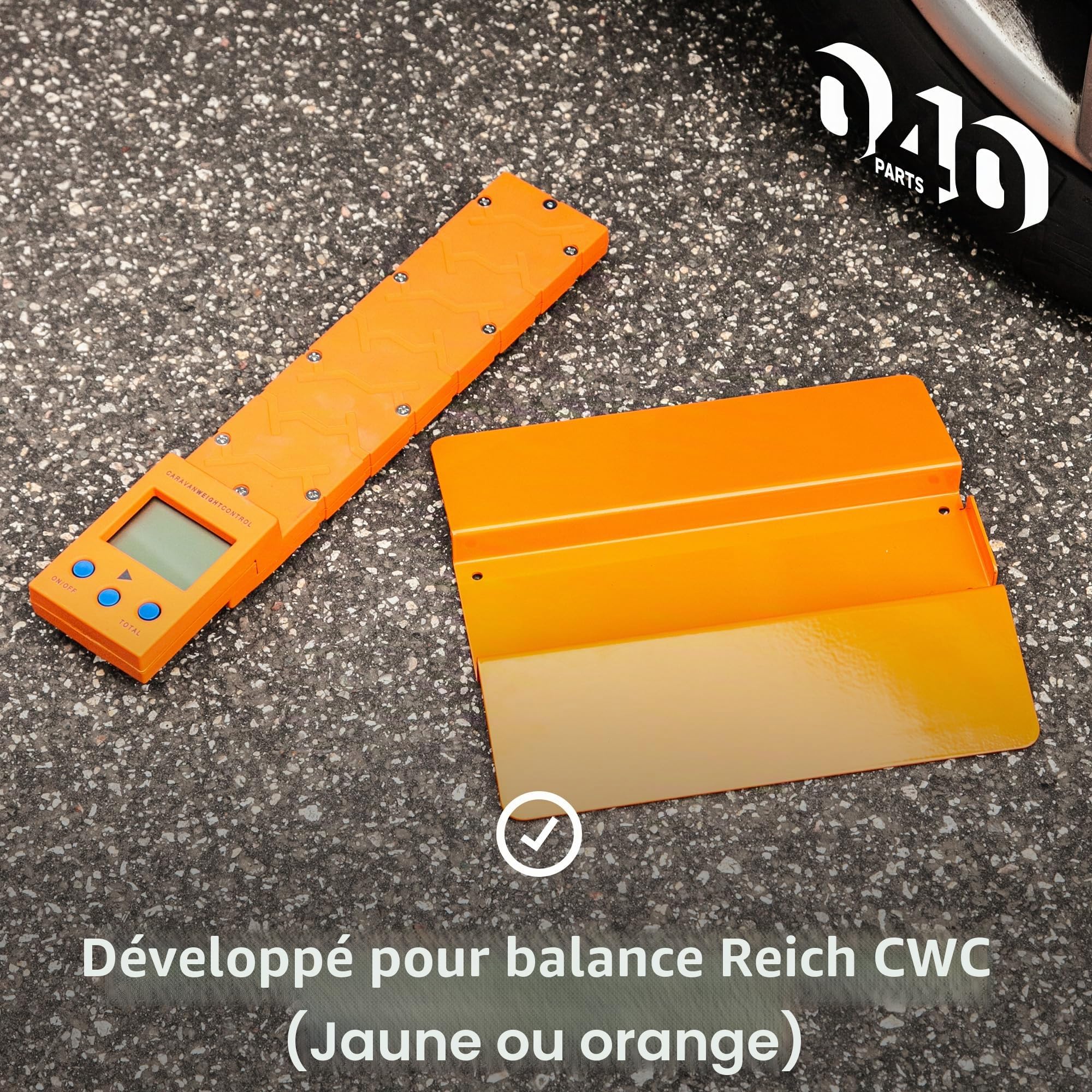 Rampe d'accès pour balance Reich CWC pour des mesures sûres et précises quelle que soit la surface