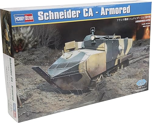 Hobby Boss Schneider CA - Kit de construcción de vehículos militares blindados