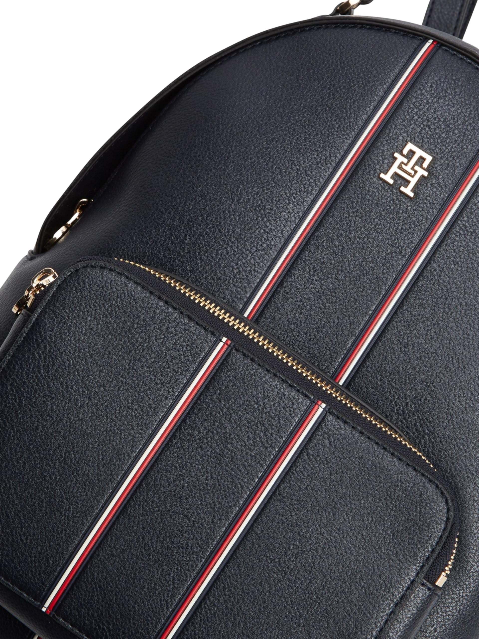 Tommy Hilfiger Damen Rucksack Daily mit Branding, Blau (Space Blue), Einheitsgröße