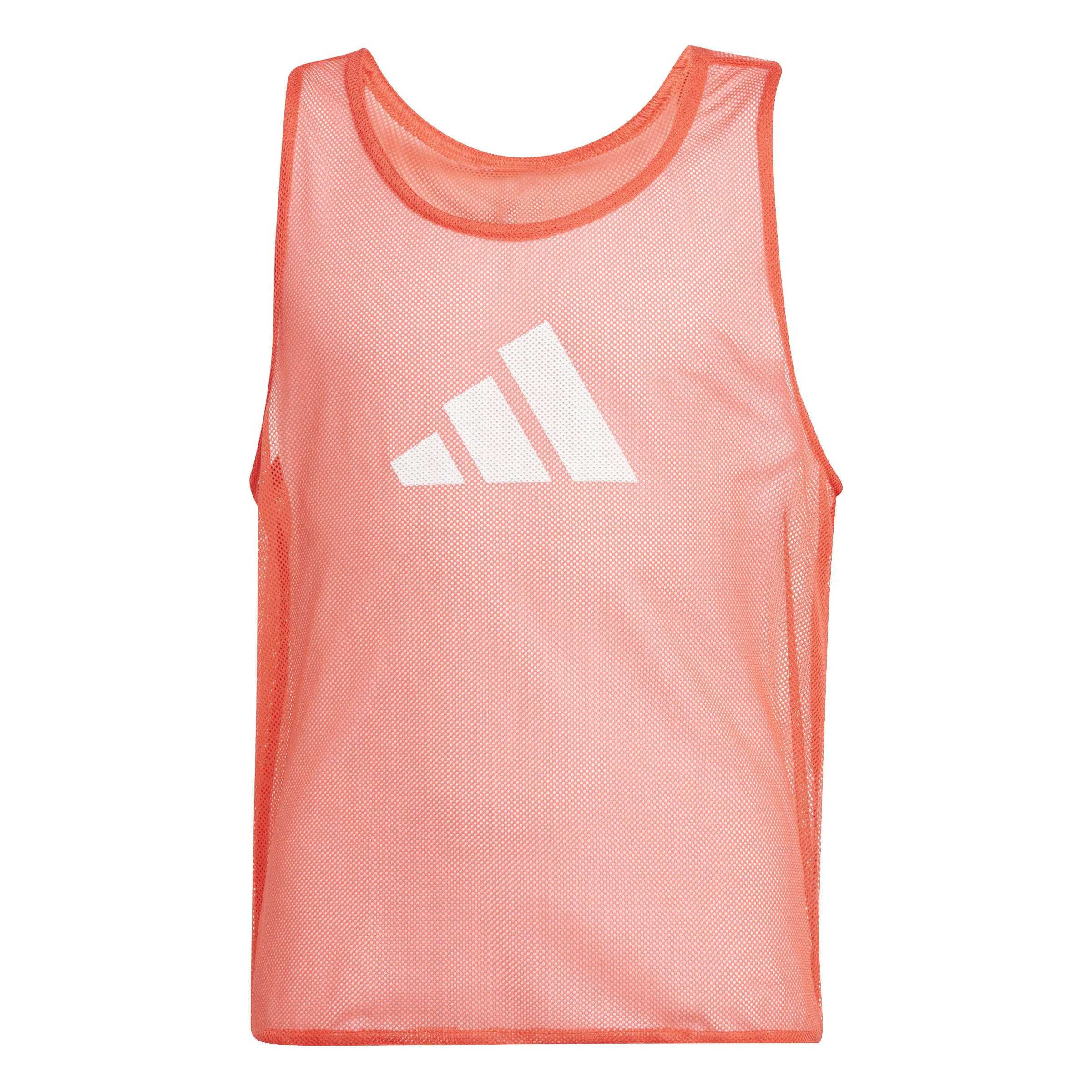 adidas Unisex Kids Training Bib24 Youth Shirt, Bright red, 7-8 Years