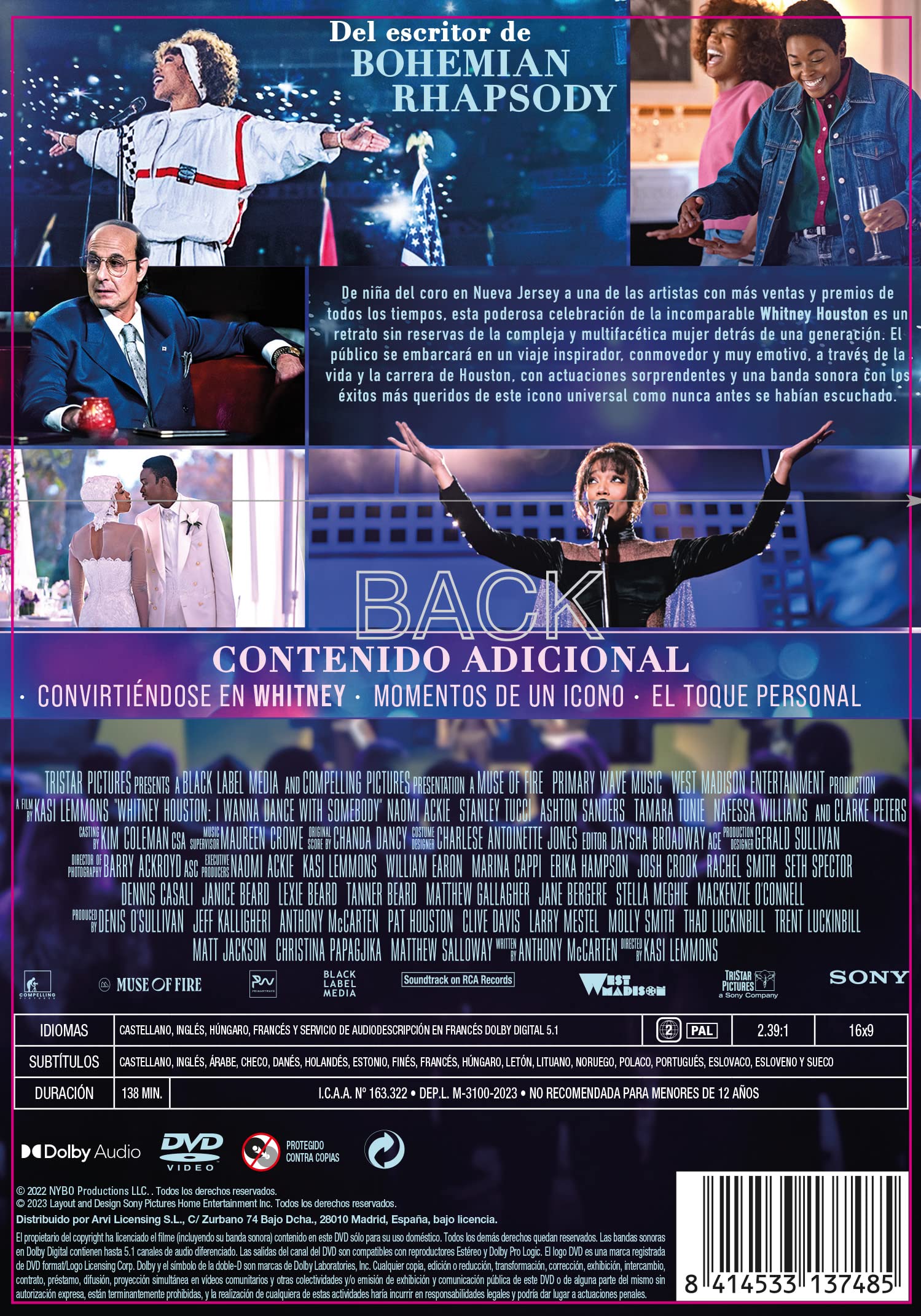 Whitney Houston:I wanna dance with somebody. - DVD