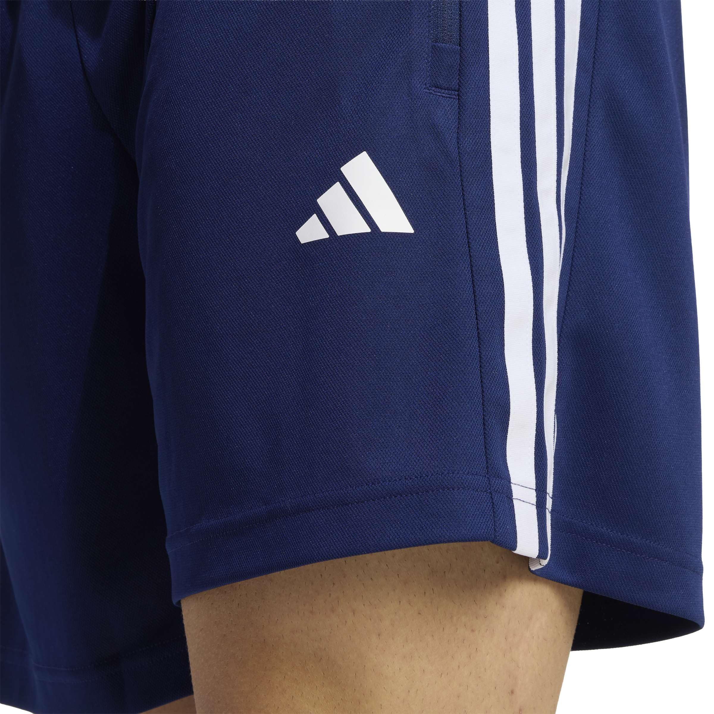 Adidas Workout Essentials Base 3-Stripes Pique Short 7inch - Pantalones Cortos Hombre