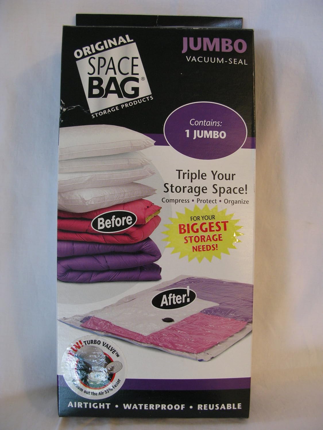 Original Space Bag Storage Products Jumbo VacuumSeal Bag