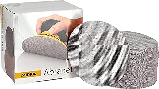 Mirka 9A-232-080 5-Inch 80 Grit Mesh Abrasive Dust Free Sanding Discs, Box of 50 Discs