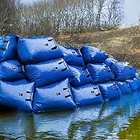 Vista 5 de Bolsas de arena de vinilo extra duraderas de lujo, producto de seguridad de anclaje para casa de rebote inflable, toboganes de agua, toldos