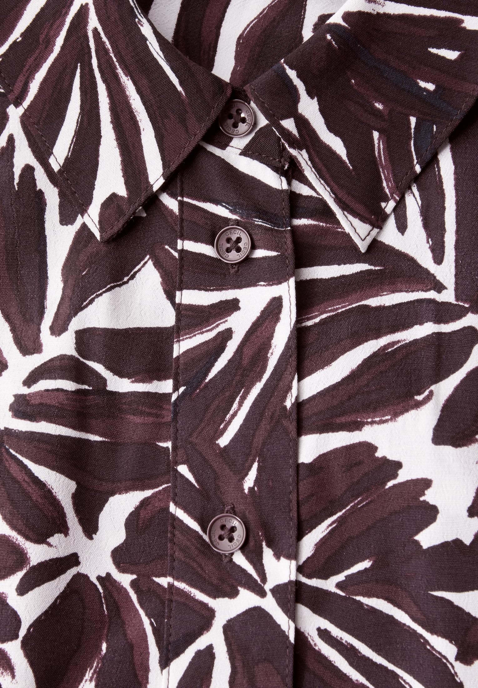 Cecil Gemusterte Bluse