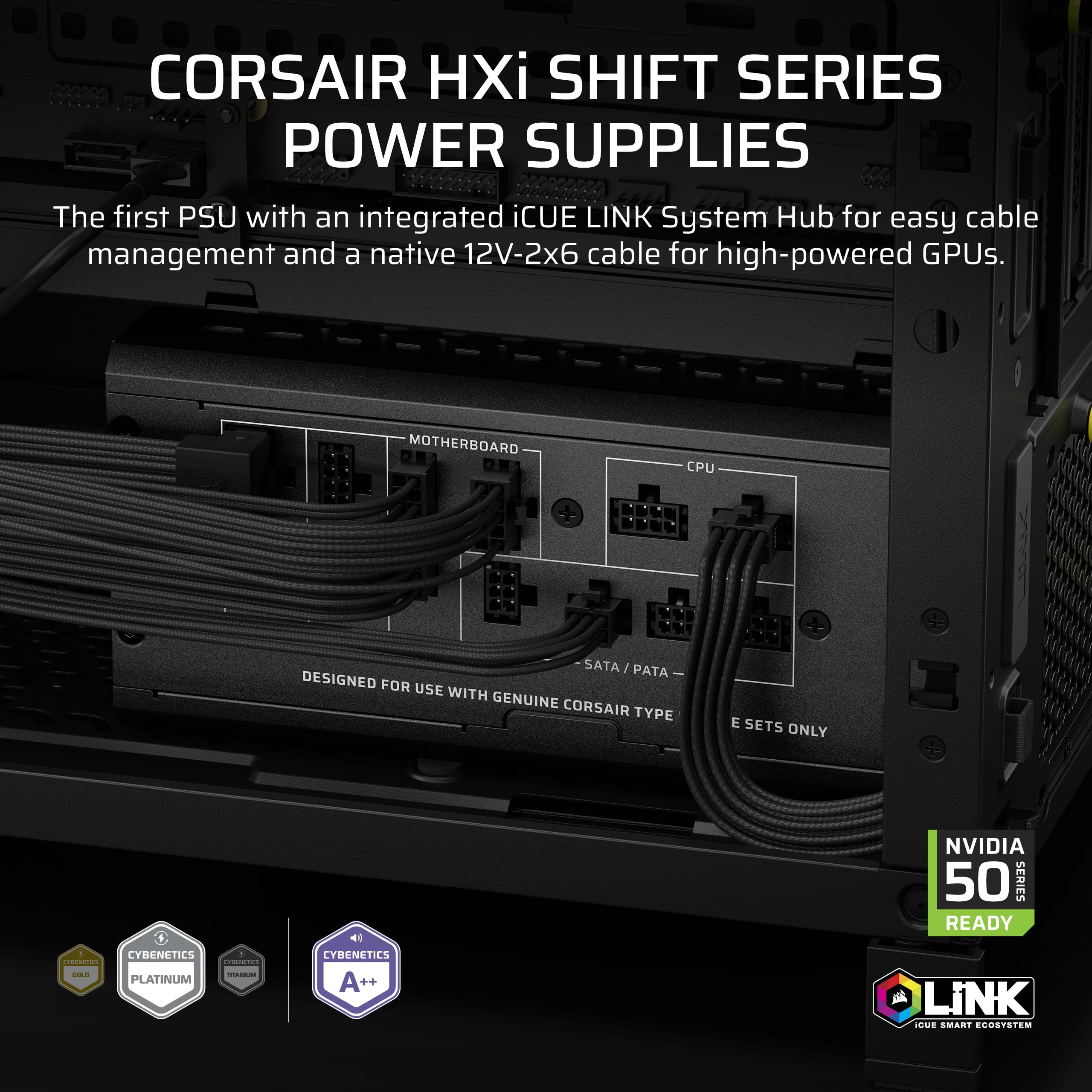 Amazon.co.jp: CORSAIR HX1200i Shift 完全モジュラーATX電源 – 内蔵