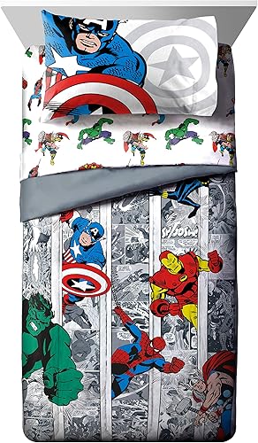 Vista 49 de Jay Franco Blaze and The Monster Machines Off to The Races - Juego de ropa de cama de 5 piezas tamaño individual, incluye edredón y juego de Azul