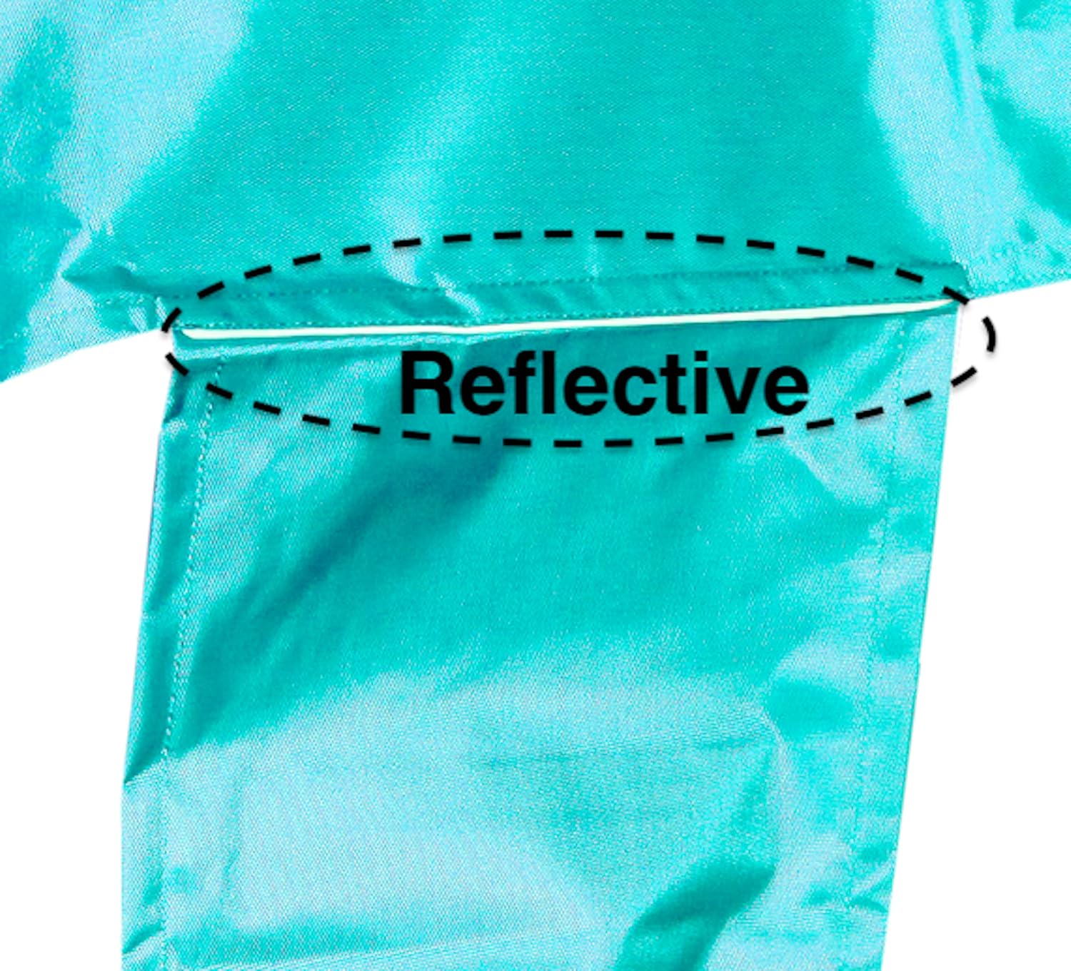Majestic Ally 1000D Waterproof Reflective Western Saddle Cover - Elastic Straps to Securely Attach Each Corners and Fenders - Fits Most Full-Size Western Saddle - 4 Colors Available (Turquoise)