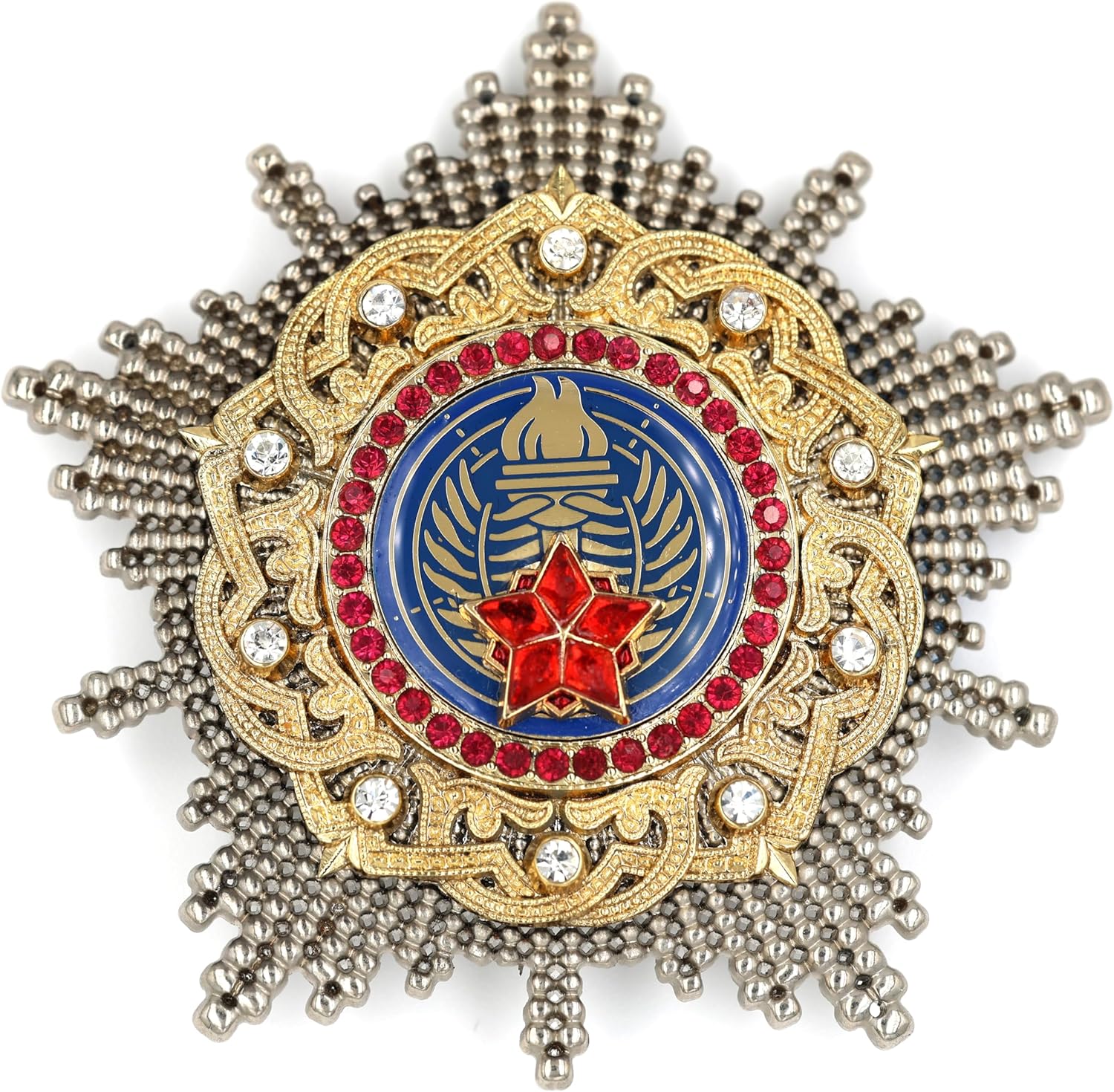 Yugoslavia Order of The Great Star Medal Badge – Museum-Quality Reproduction, Enamel Multi-Layer Collector Display