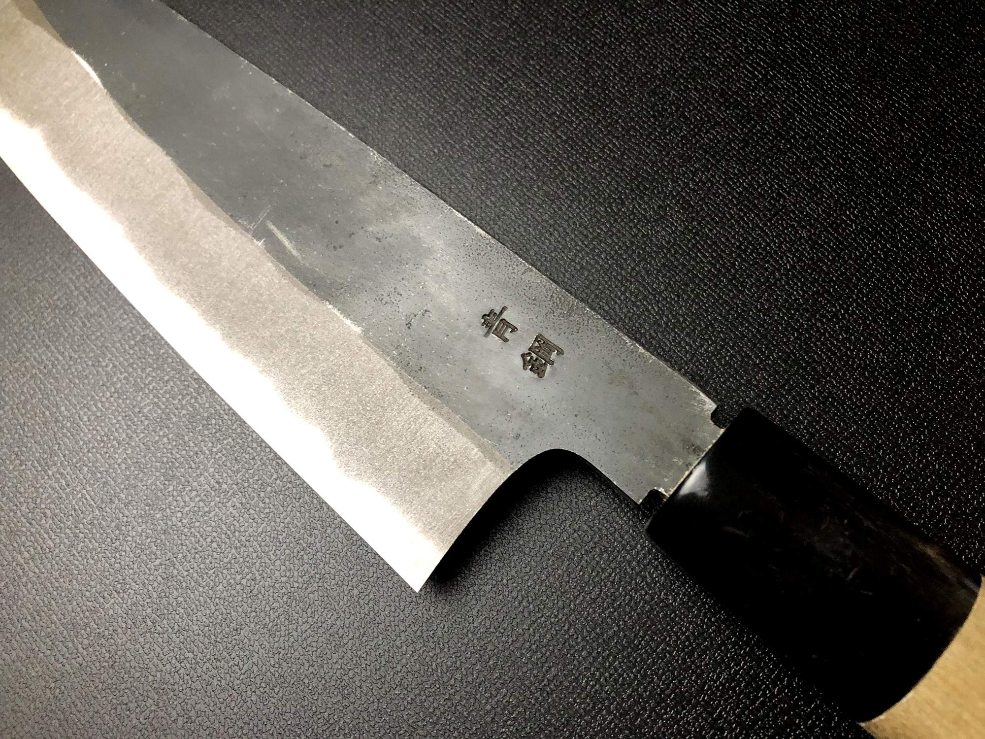 Amazon | 有次 包丁 三徳 黒打文化 180mm 万能包丁 魚がし 青鋼2 日本