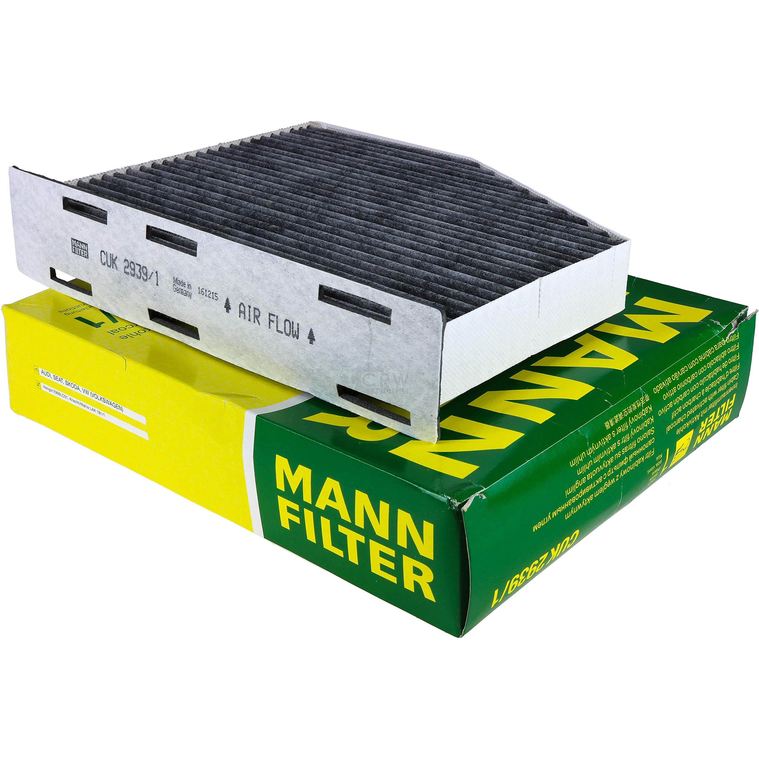 QR-PARTS 69123241 - Set di filtri di ispezione 5 litri MANNOL olio motore Energy Combi LL 5W-30 API SN/CF SCT Germany filtro abitacolo filtro aria filtro olio filtro carburante
