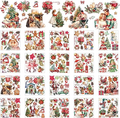 Honoson 20 hojas de transferencia para manualidades y muebles, calcomanías de transferencia para el día de San Valentín, diseño de gnomo de corazón,