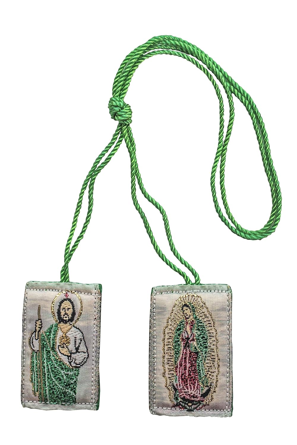 Escapulario Virgen de Guadalupe y San Judas Tadeo