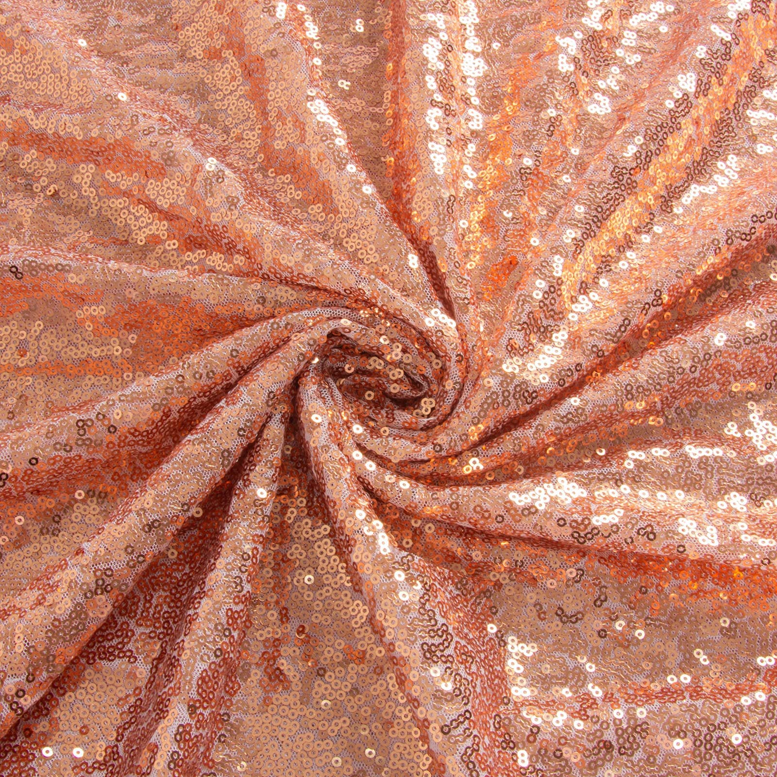rachel zegler gold dress Rose gold lace with pearls/ beaded couture lace fabric/ copper lace fa –  Couture Lace main image 0