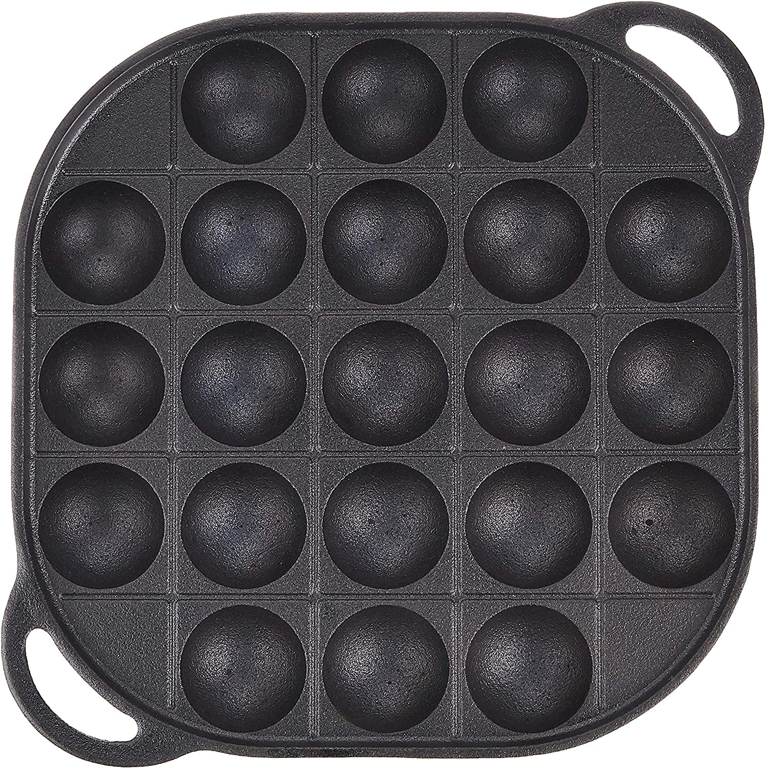 【美品】たこ焼きパン 鋳鉄 スキレットグリドル ボール型メーカー (21型) Amazon.co.jp : パール金属 たこ焼き プレート ブラック 21穴 鉄鋳物製