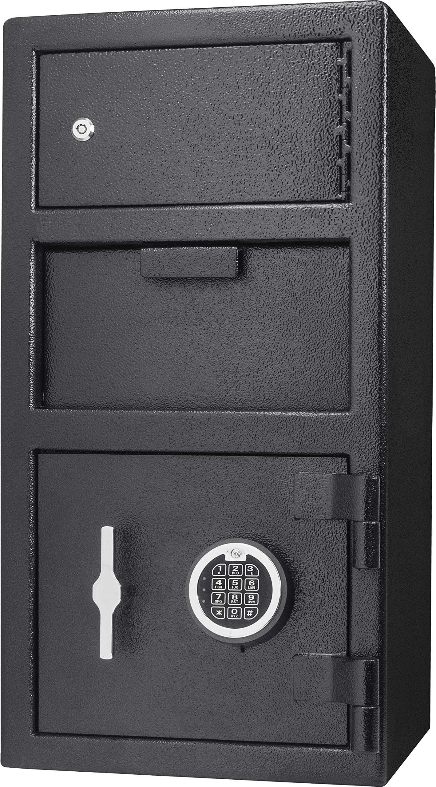 Winbest Steel Digital Keypad Security Lock Depository Drop Slot Parcel Mail Safe with Locker