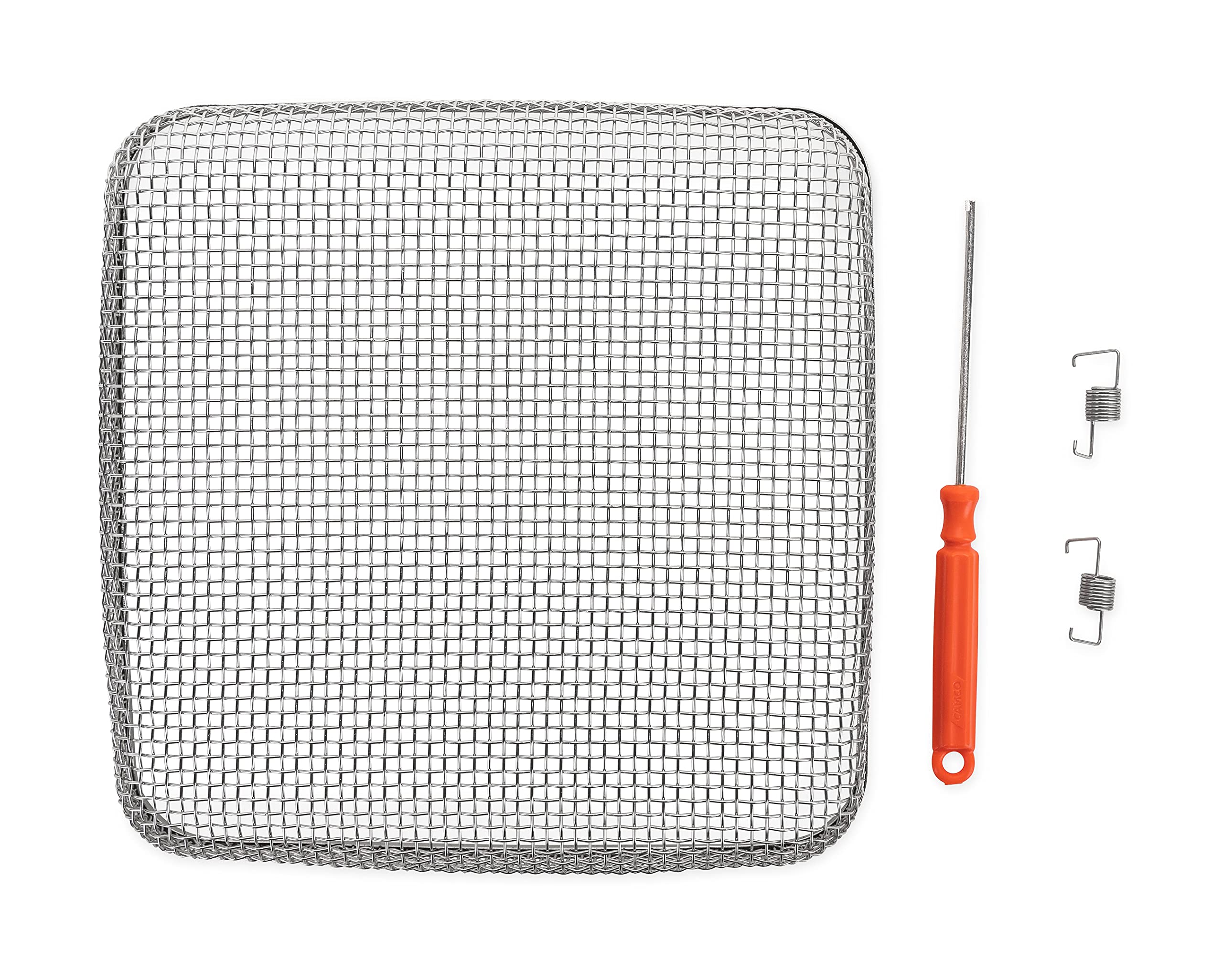 Malla para calentador de agua Camco 42151 contra insectos voladores, WH 400, 6,75 x 6,75 x 1,3, gris