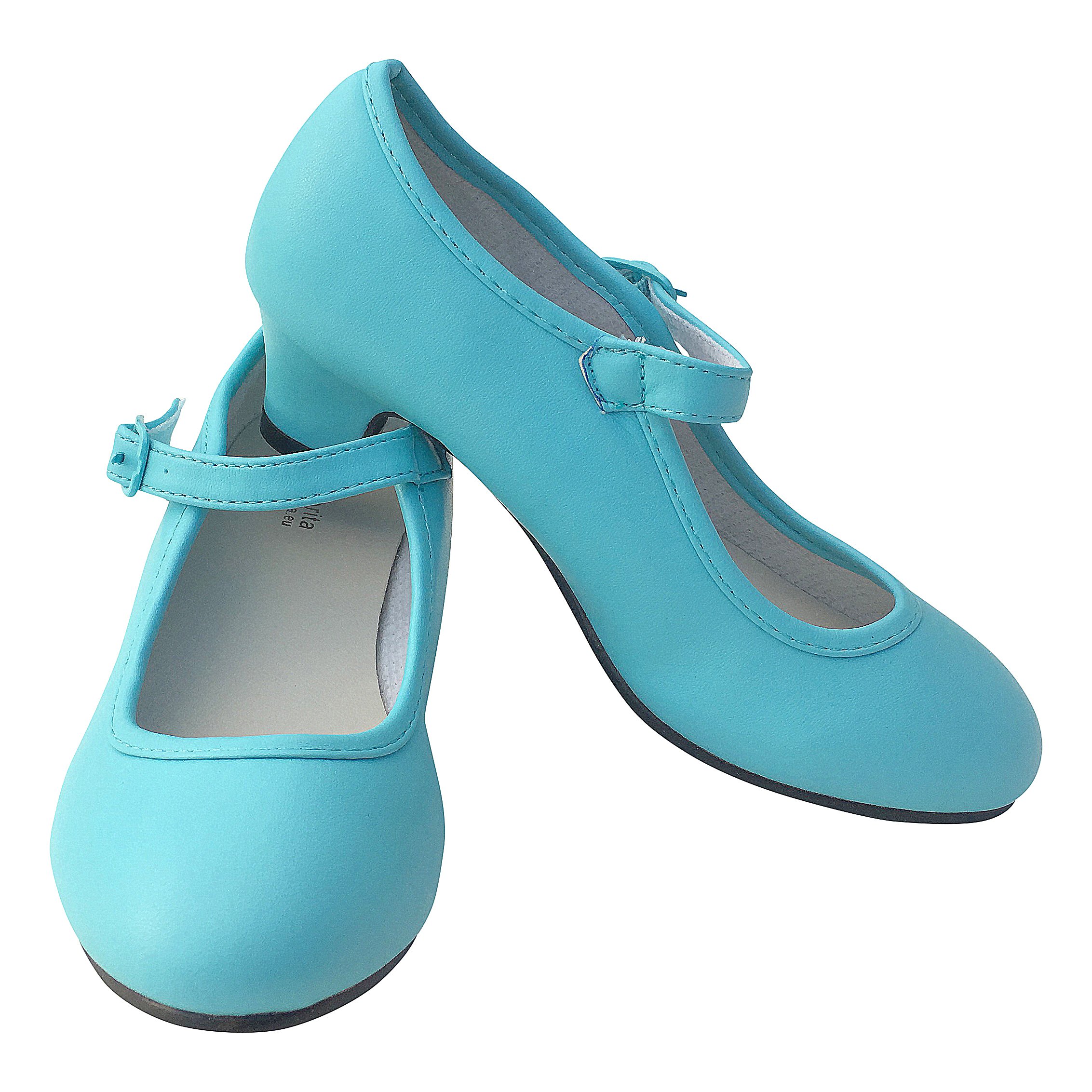 La Senorita Zapatos de Flamenco para Niña y Mujer Sevillanas Baile