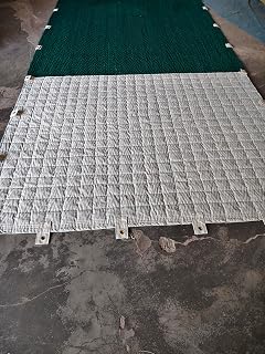KR COIR Mat - Cricket Mat Cricket Pitch - Practice & Tournamnet - Pitch Mat (Green Canvas Backed, 8ft x 33ft) Price In India
