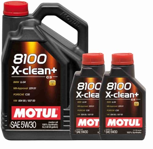 WOL-8100 X-Clean+ 5W30 C3 DPF Synthetic Engine Oil 106377 (7KG)
