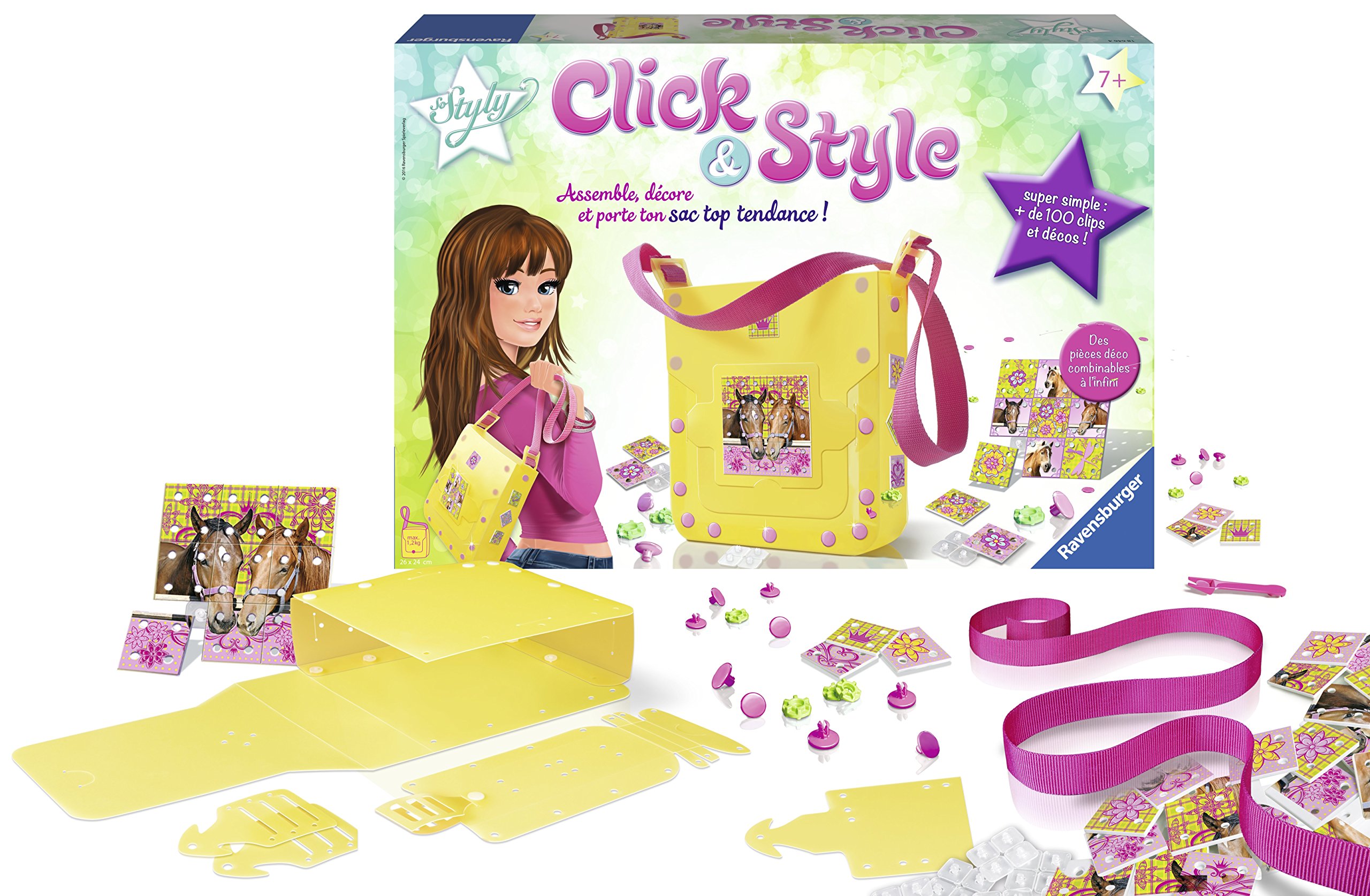Ravensburger - 18646 - So Style Click & Style Torba na ramię.
