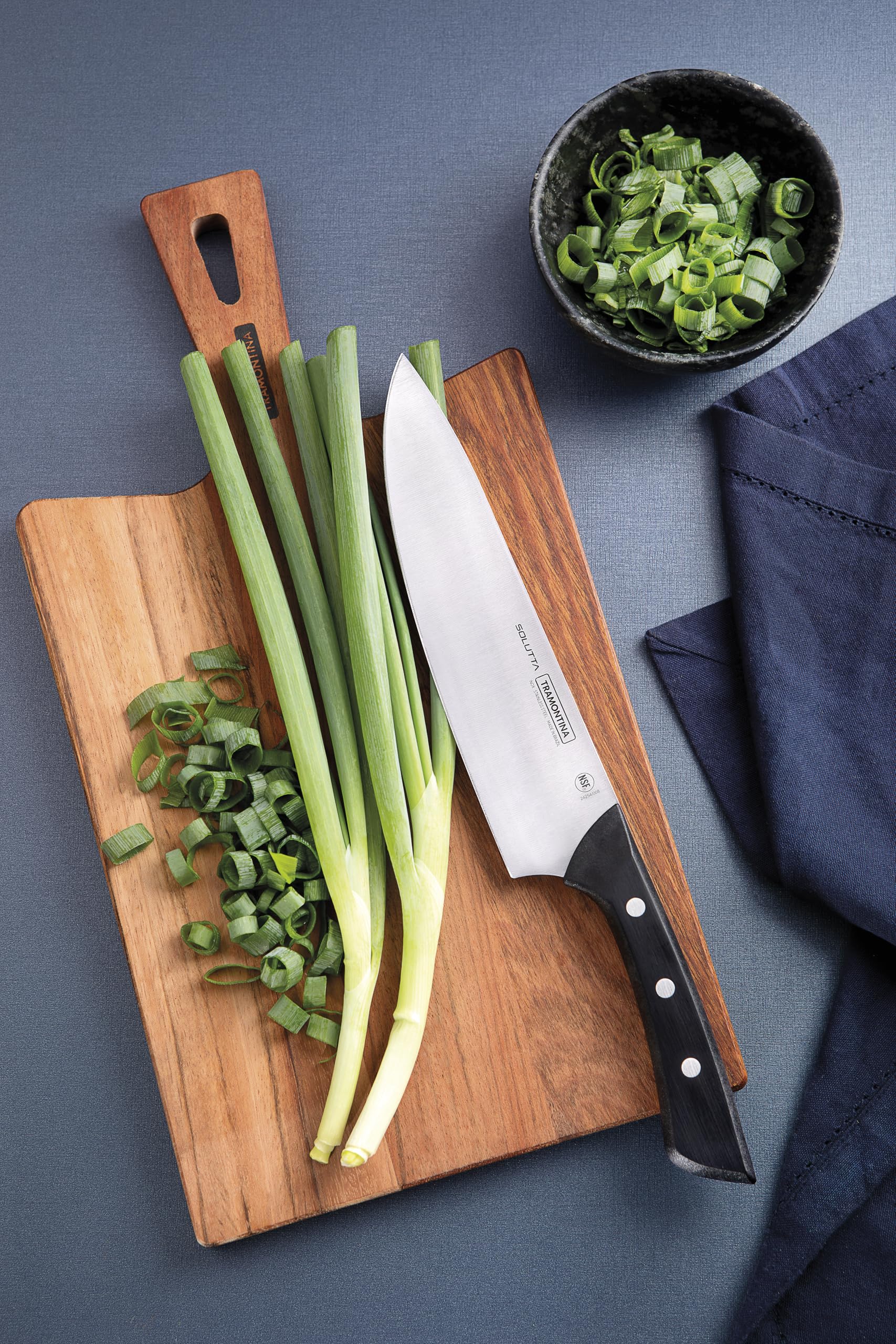 Tramontina Coltello Chef in acciaio inox Solutta 21 cm