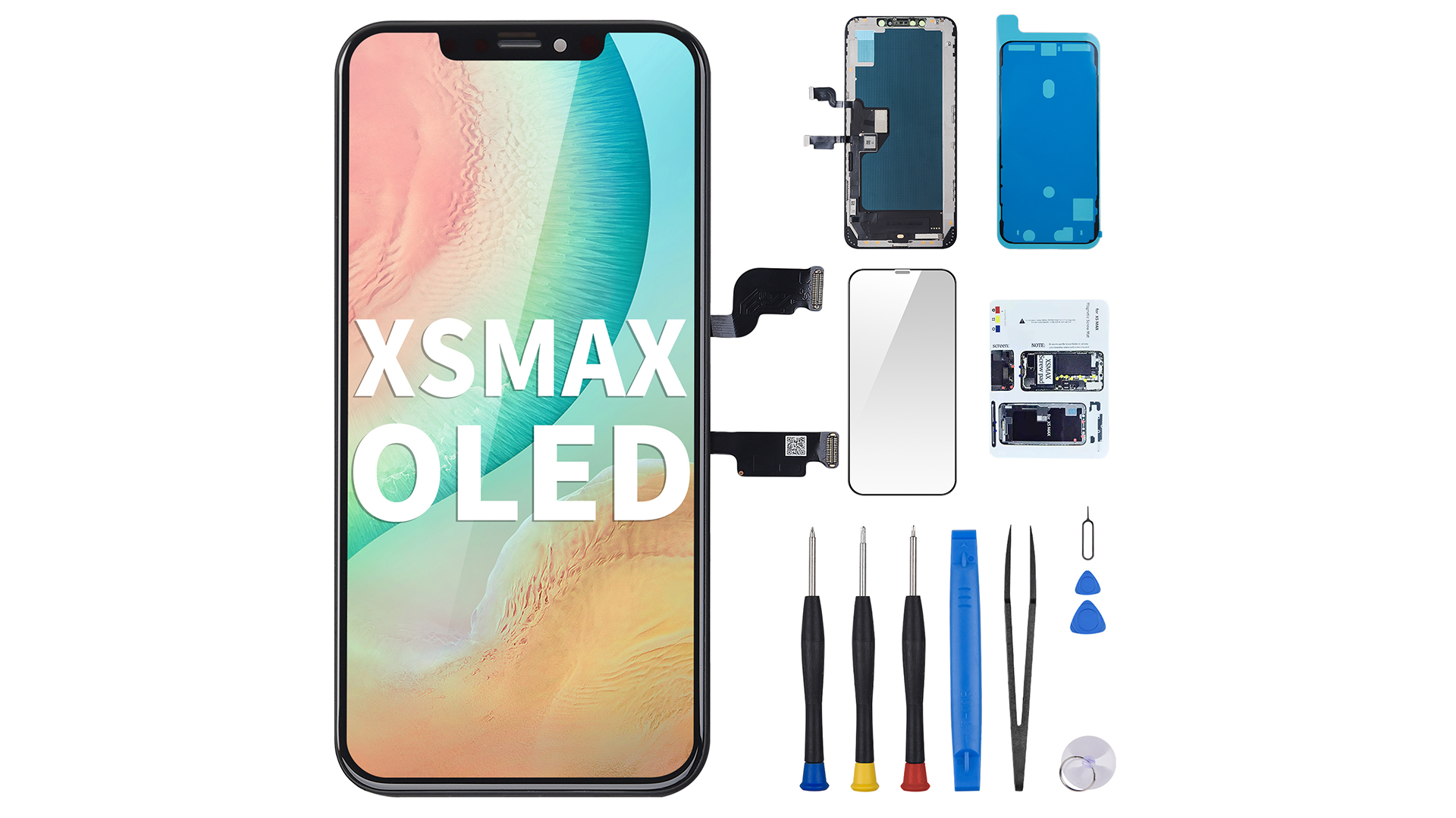 Amazon.com: Risidamoy [OLED] for iPhone Xs Max Screen Replacement