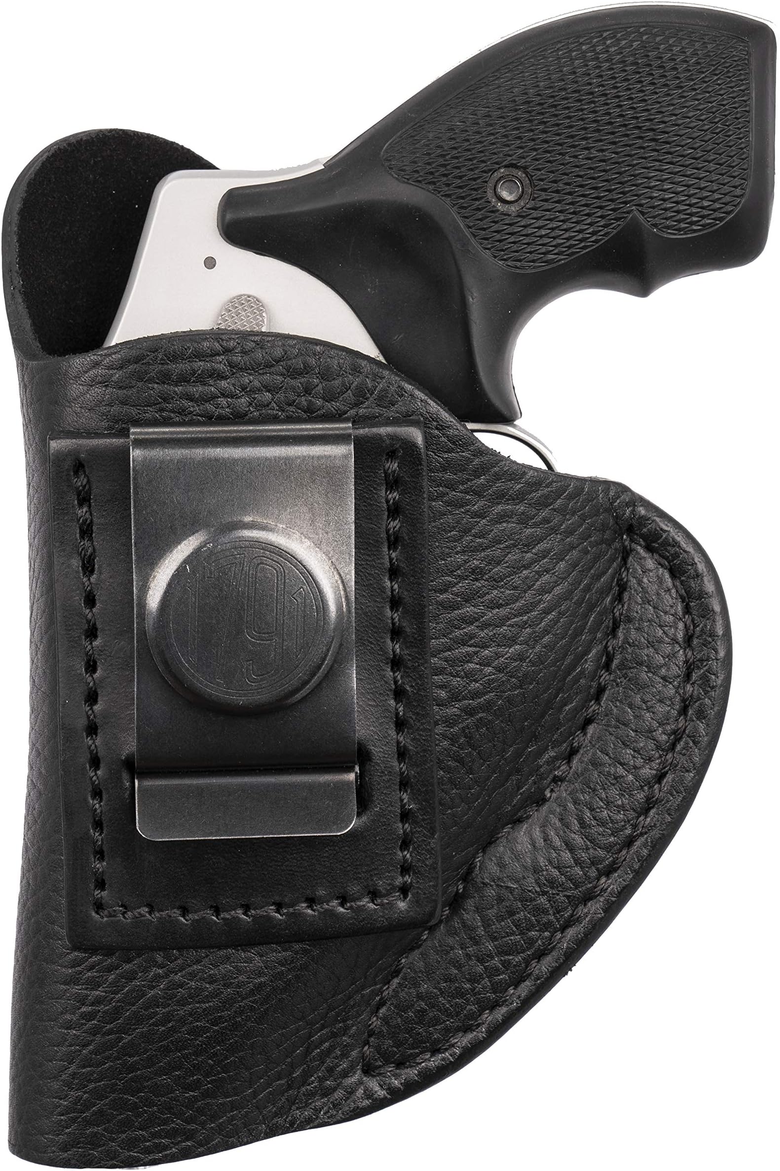 1791 GUNLEATHER J Frame Premium Leather IWB CCW Holster - Soft, Comfortable Gun Holster - Fits All J Frame Revolvers Models S&W, Ruger LCR and SP101. Max Barrel = 2.5"
