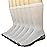 Debra Weitzner Diabetic Socks For Men and Women Loose Fit Non-Binding Cotton Crew Socks 6 Pairs