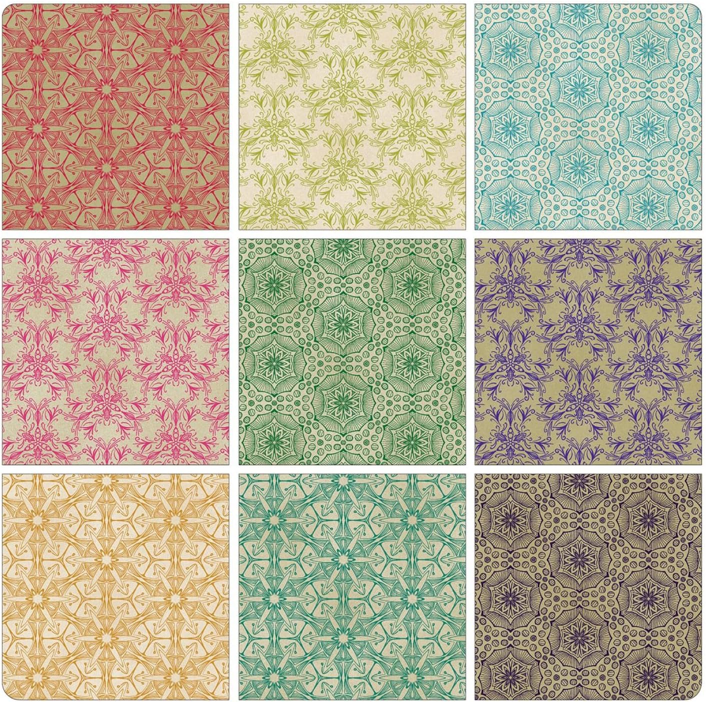 Rob Appell Ground Works 9 Fat Quarters Benartex