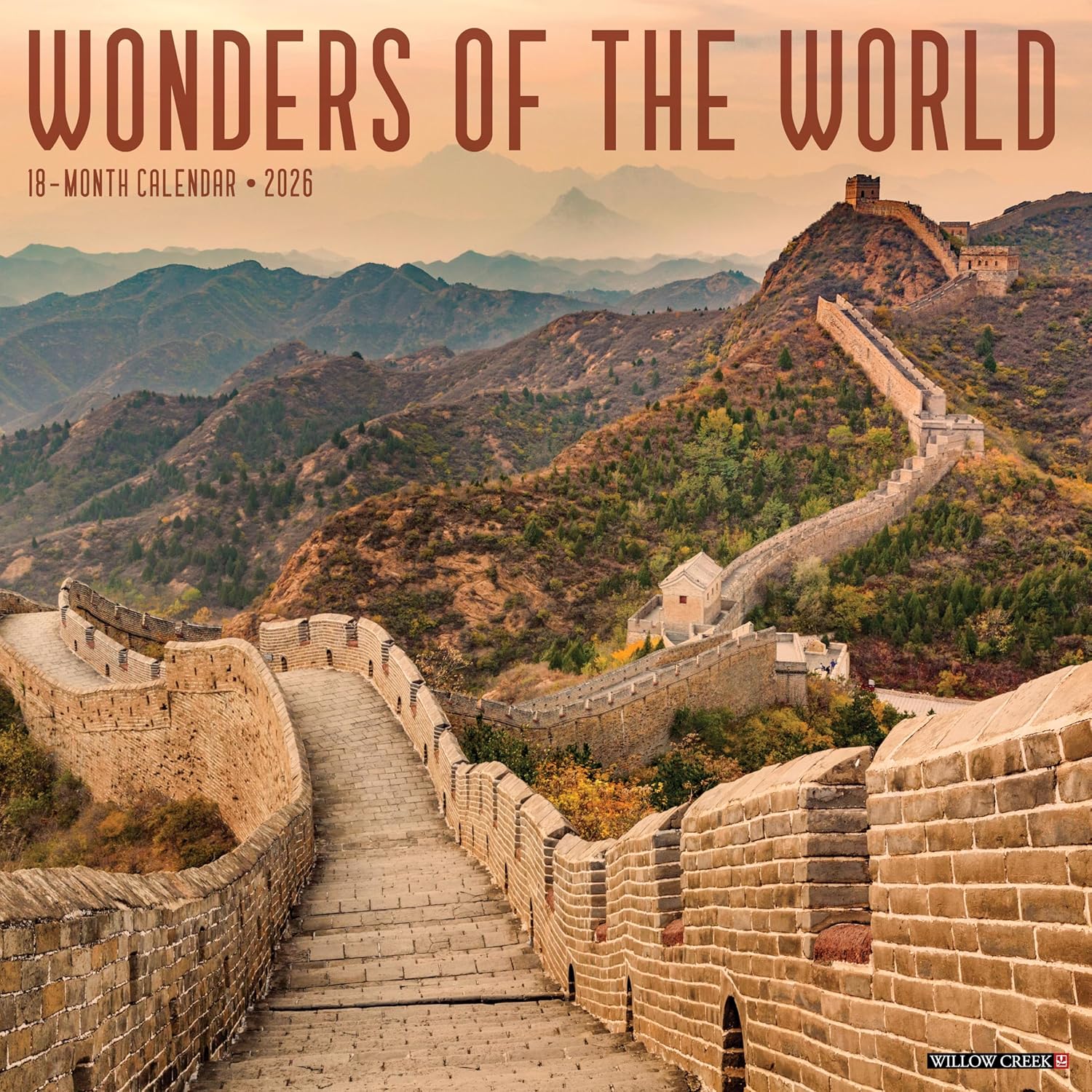 Amazon Wonders of the World 2026 12 X 12 Wall Calendar Willow Creek