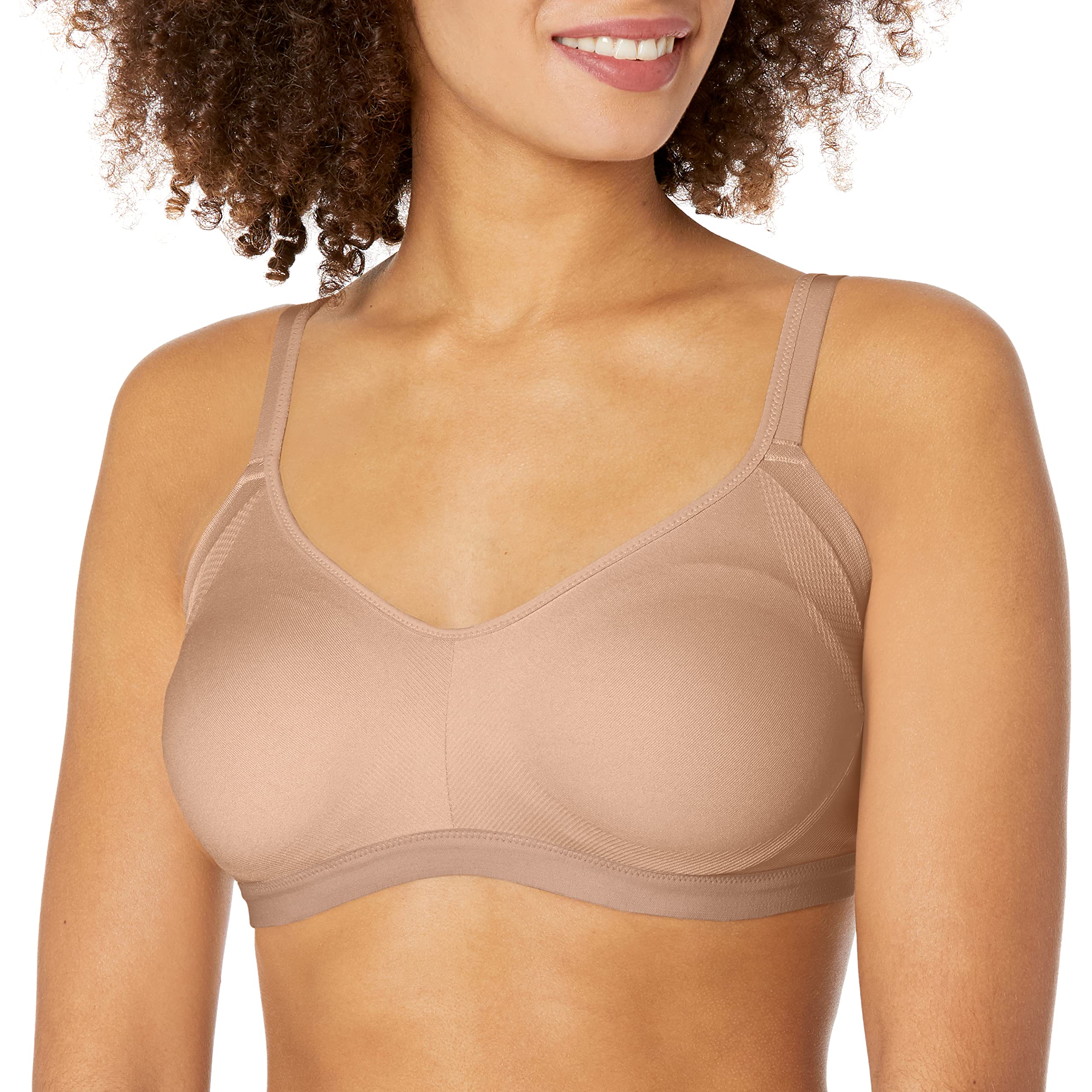 Warners Womens Plus-Size Simply Perfect Easy Sized No Bulge Wirefree Bra