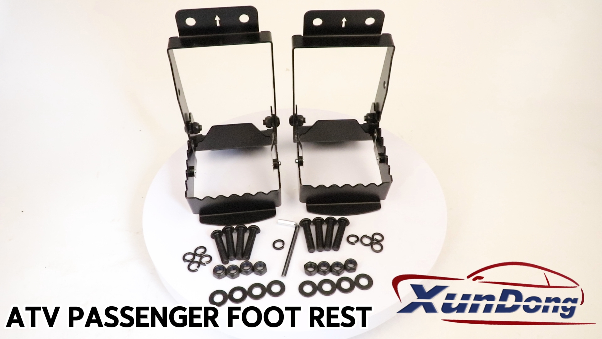 ATV Foot Pegs ATV Passenger Foot Pegs - Foldable Rear Foot Rests ...